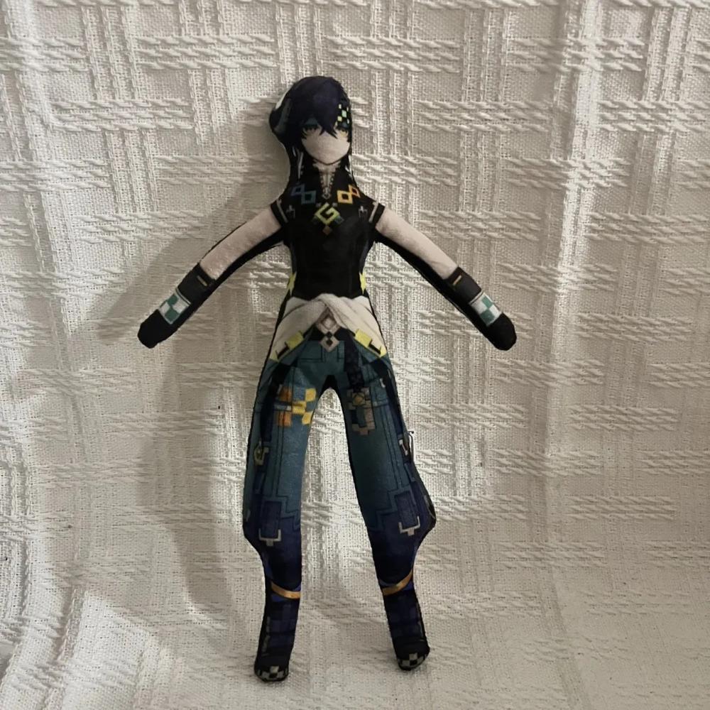 Genshin Impact Plush Genshin Impact Doll Toy Merch Diluc Neuvillette Xiao Lumine Hu Tao Stuffed Doll Plushie Blind Box Gift
