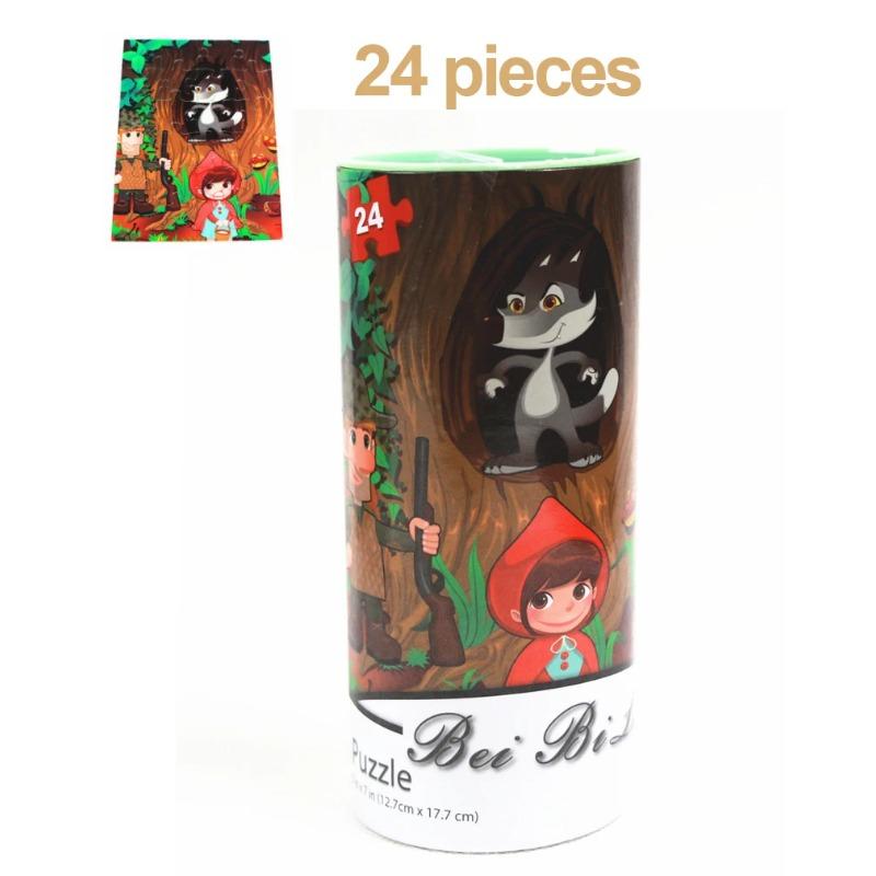 

Пазл 16/24 Кусочки бумаги Ведро Детские игрушки Раннее обучение Пазлы Когнитивная тренировка эмоций Анимация Игрушки своими руками