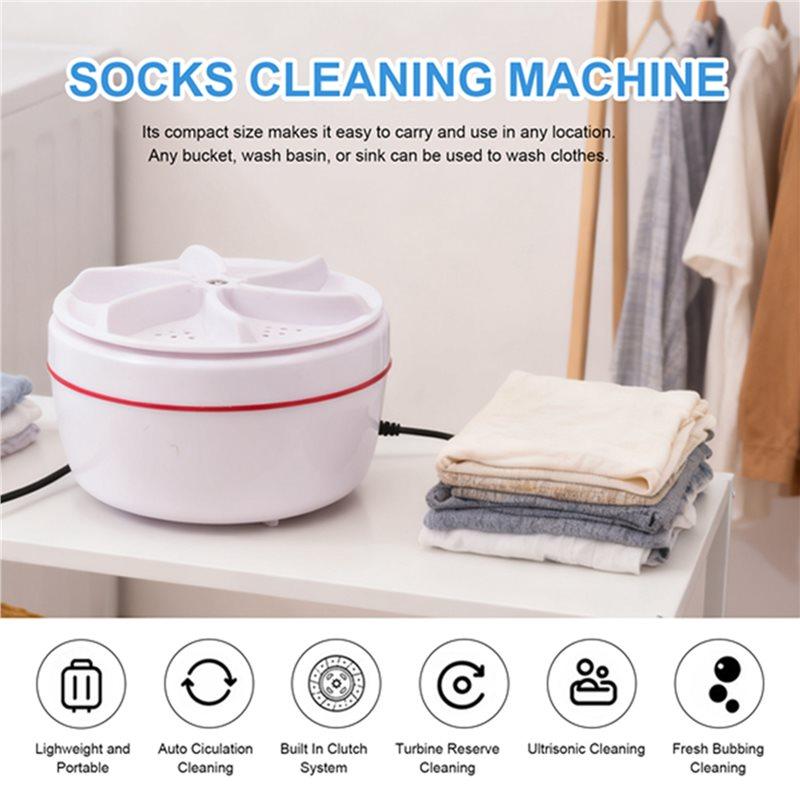 A78E-Portable Mini Washing Machine Suitable Forcamping Can Be Used Towash Socks, Small Rags, Towels