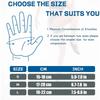 Breathable Fabric Fingerless Gloves Compression Wrap Arthritis Hand Wraps  Daily Hand Support
