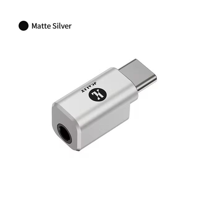 JCALLY JA56 ALC5686 Type-c to 3.5mm HiFi Audio Adaptar DAC Phone Adaptar For iPhone 15 Android 384kHz/32bit Mini Decoding Amp