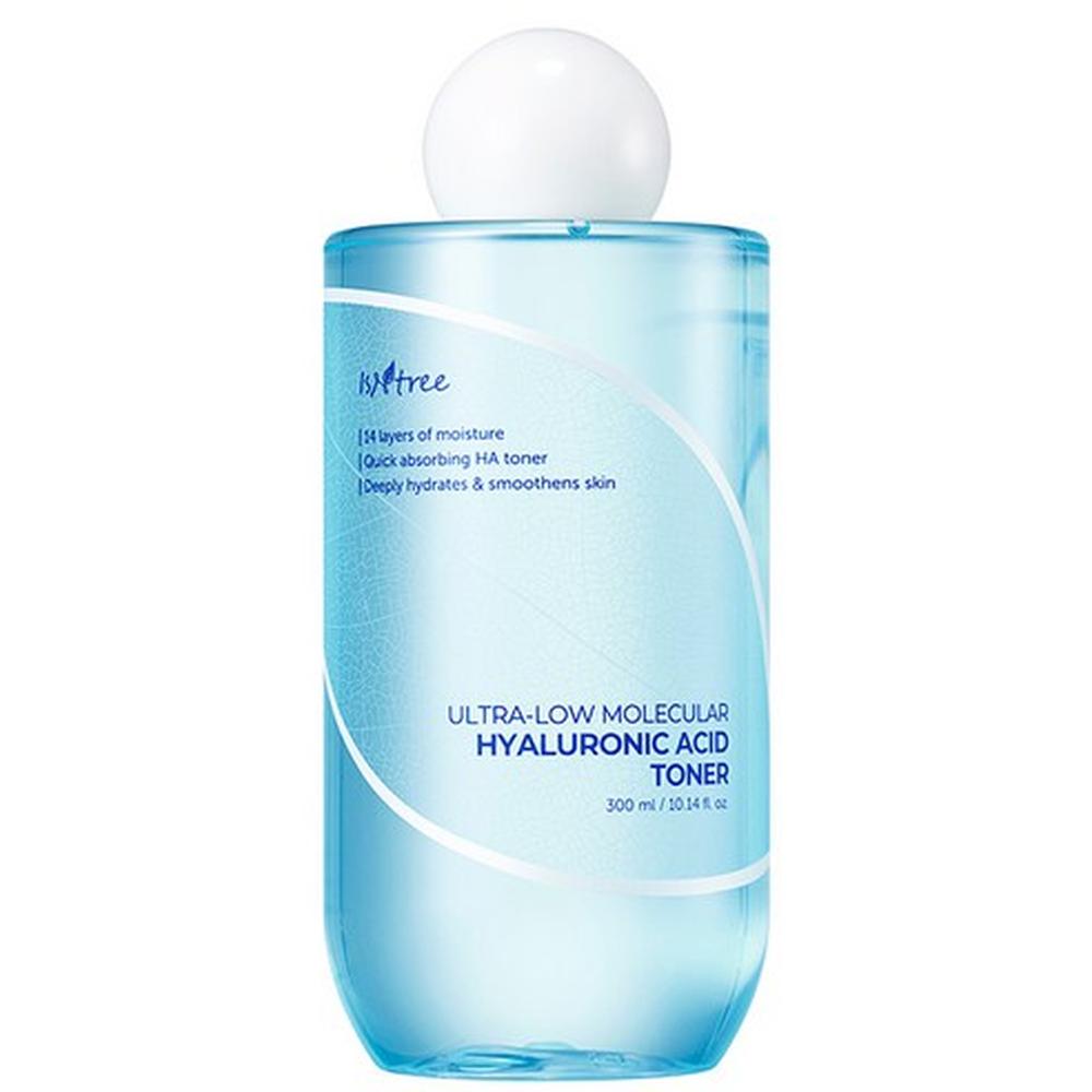 ISNTREE Ultra-Low Molecular Hyaluronic Acid Toner 300ml - Balance Moist Refresh, Korean
