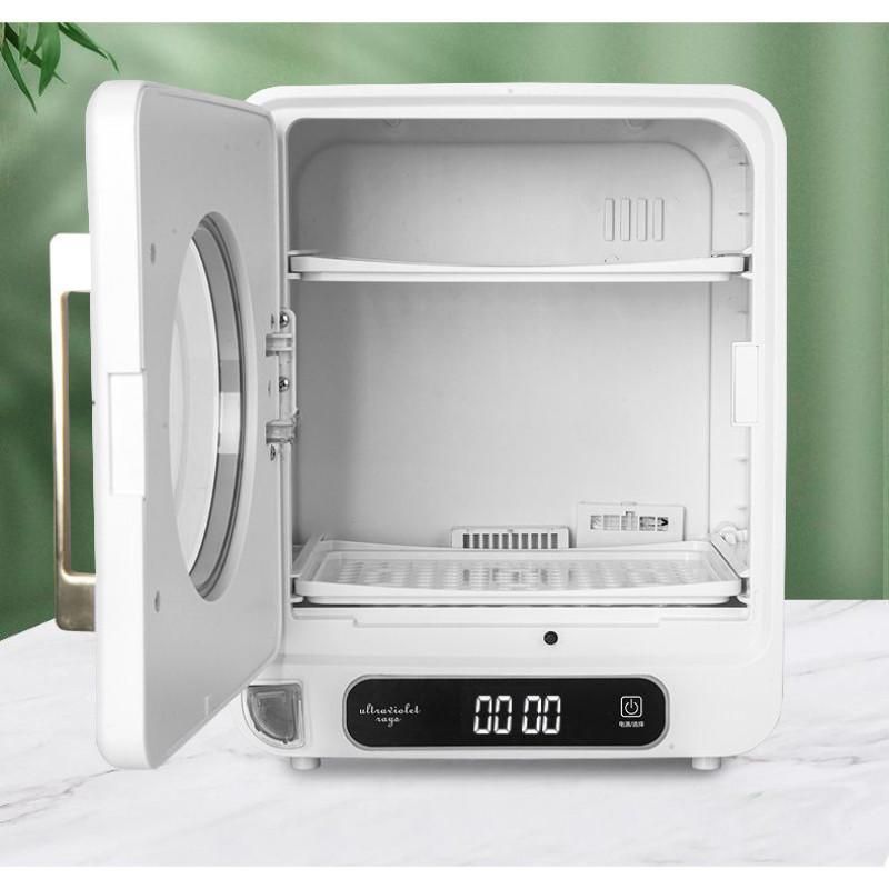 Uscător electric de biberoane de uz casnic, capacitate mare de 23L, sterilizator și uscător UV 2 în 1 pentru biberoane și accesorii