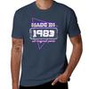 Made In 1983 All Original Parts TShirt Casual Simple Design Short Sleeve Shirt