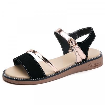 simple flat sandals for ladies