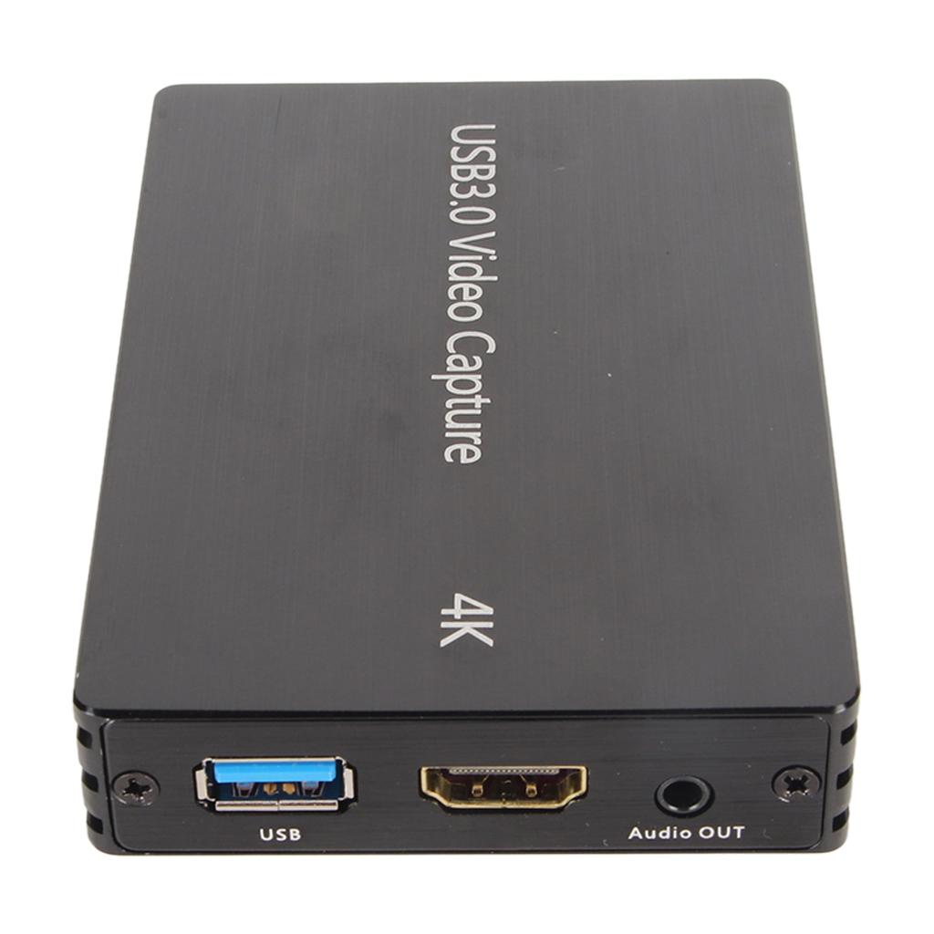 4K 60fps HD Multimedia Interface to USB3.0 Game Video Capture Card 1080p Capture Card with Mic