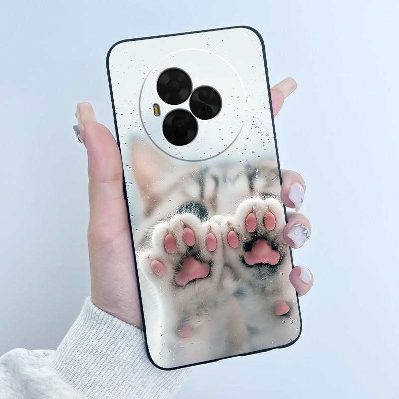 Casing For TCL NxtPaper 60 Ultra 5G Phone Case Aesthetic Luxury Cute Cool Boys Girls Soft Silicone Back Cover Black TPU Shell