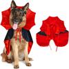 Stand-Collar Cat Cloak Adjustable Pet Cosplay Costume Classic Dogs Wizard Outfit  Animals