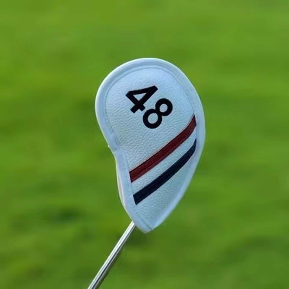48 50 52 54 Degree Sand Wedge Headcover PU Leather Golf Club Cover Golf Wedge Cover  Men and Women