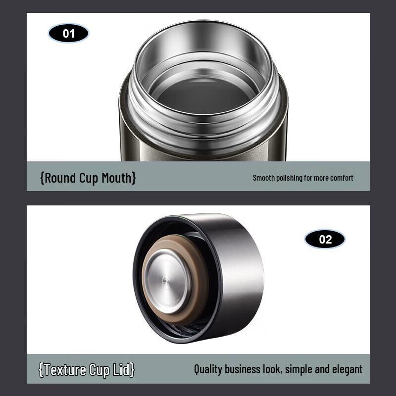 Supor KCV43AN10 430ml Insulated Stainless Steel Mug