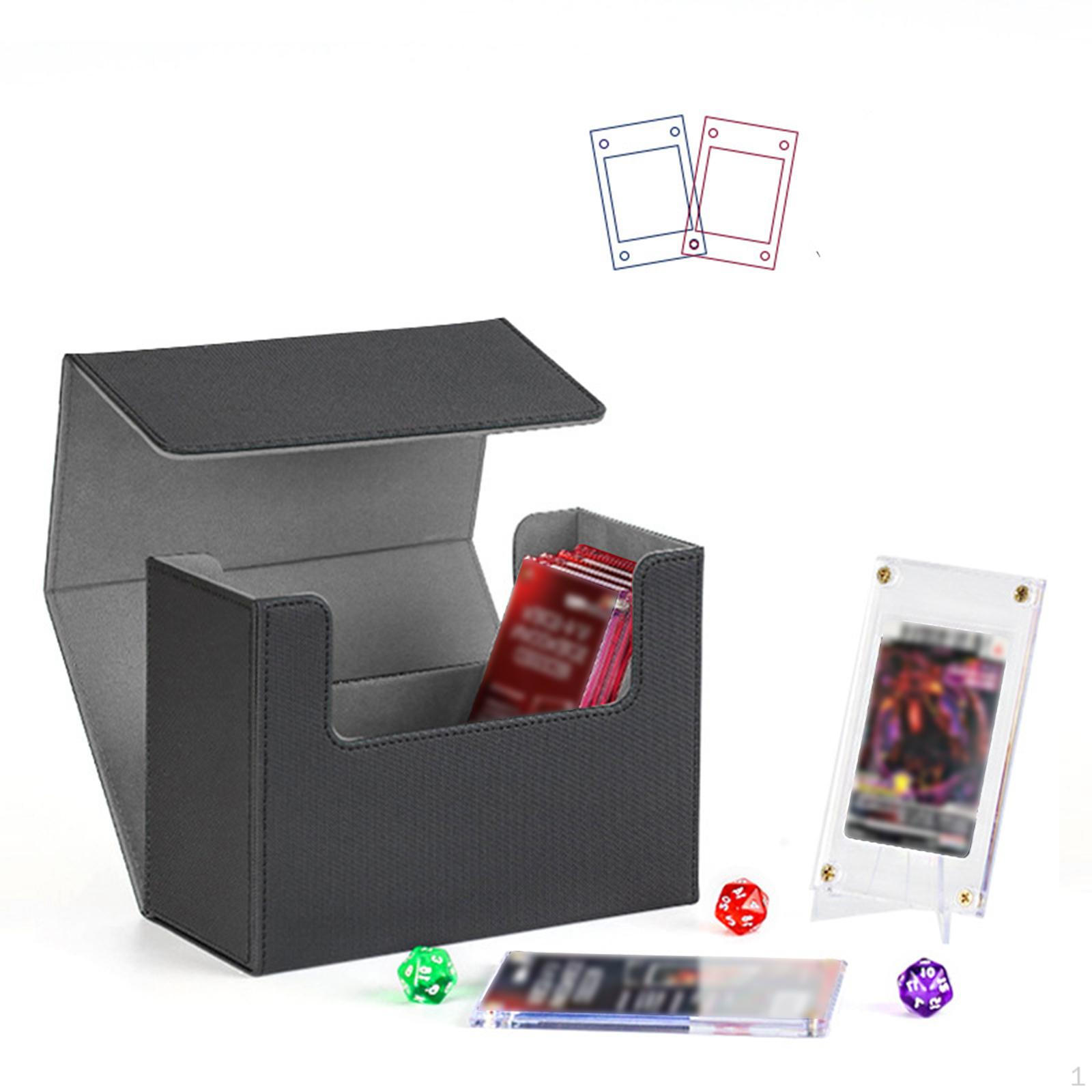 

Колода Колода Колода Коробка Премиум Организация Альбом Хобби Контейнер Перевозка Inner black