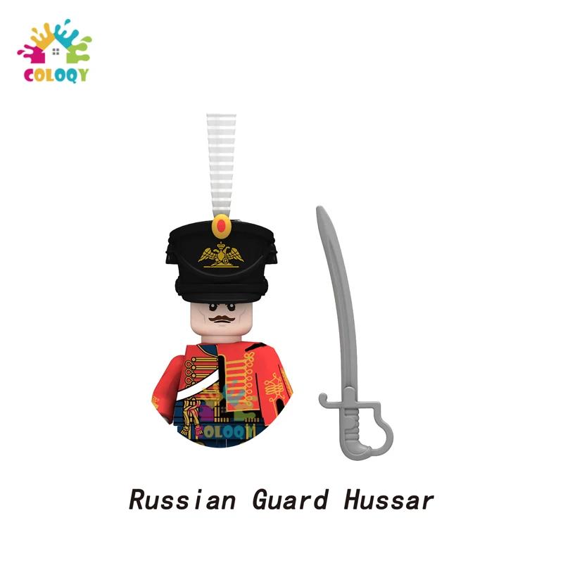 Дитячі Іграшки Наполеонівська Кавалерія Будівельні Блоки Військовий Кінь Сідло Солдати Міні Фігурки Іграшки Для Дітей Різдвяні Подарунки