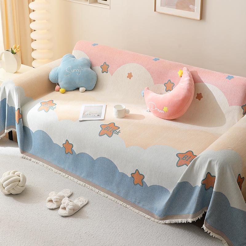 Chenille High-end Miaolu Sofa Towel Anti-cat Scratch Sofa Cover Cloth Dust-proof Sofa Cover All-inclusive Universal Cover Blanket