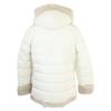 1piu1uguale3 xEMMETI MRB536 MOUNTON SHORT WRAPHOODED COAT Mouton switch down coat IV whiteUsed