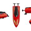 2.4G Remote Control Mini Stunt Speedboat with High-Brightness Lights - Children's Water Toy