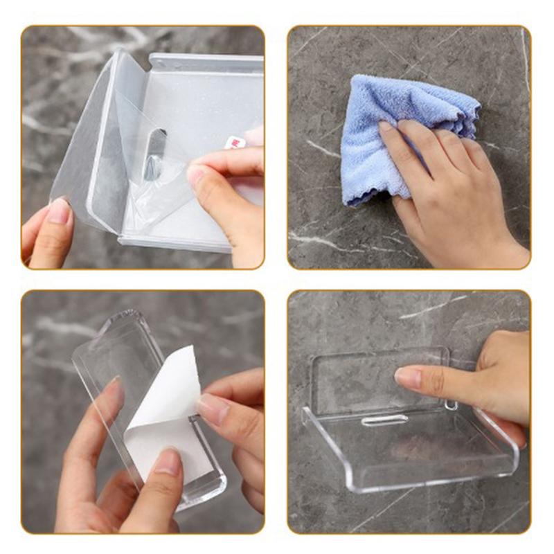 Wall Mount Floating Stand Shelf For Security Camera Mini Speaker Storage Stand