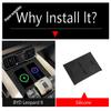 Car Central Control Wireless Charging Silicone Pad Central Storage Mat Auto Acccessories For Leopard 8 DENZA B8 2024 2025 2026