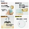 Skater Stainless Steel Children's Water Bottle 380ml Straw Drinking 3D My Neighbor Totoro Vegetable Color Ghibli SSPV4