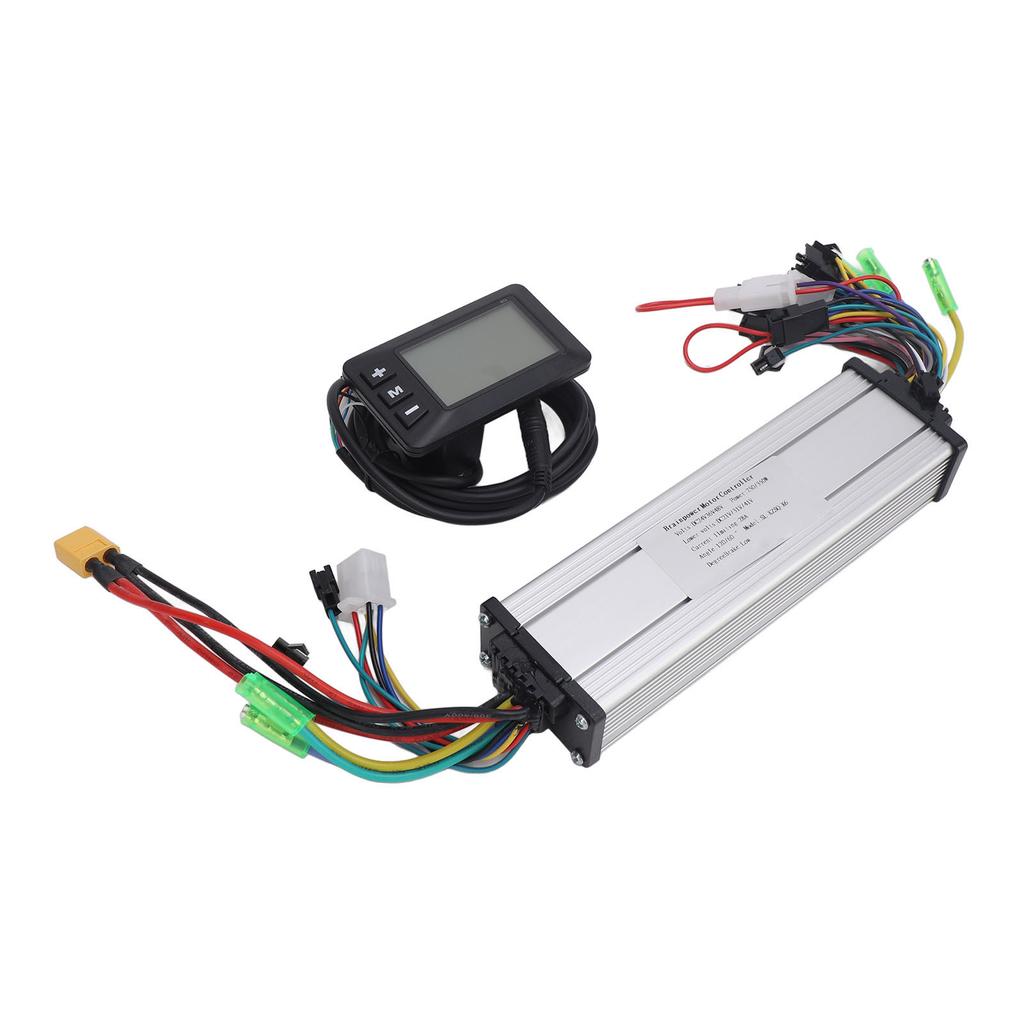 24V 36V 48V 250W 350W Brushless Motor Dual Drive Controller G51LCD Display Electric Bike Controller Kit for Modification