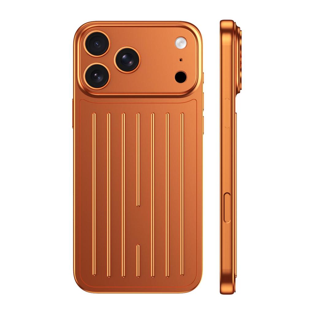 Minimalist Drop-Proof Suitcase Style Case for iPhone 17 & 16 Pro Max