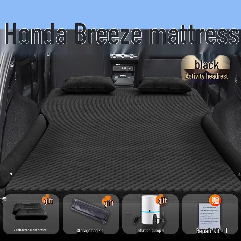 Compatible with 25 Honda Breeze Models: Inflatable Car Bed Mattress for Trunk and Rear Seat