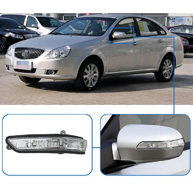 For Buick Excelle 2008 2009 2010 2011 2012 Replacement Rearview Mirror Light Turn Signal Lamp Side Mirrors Indicator