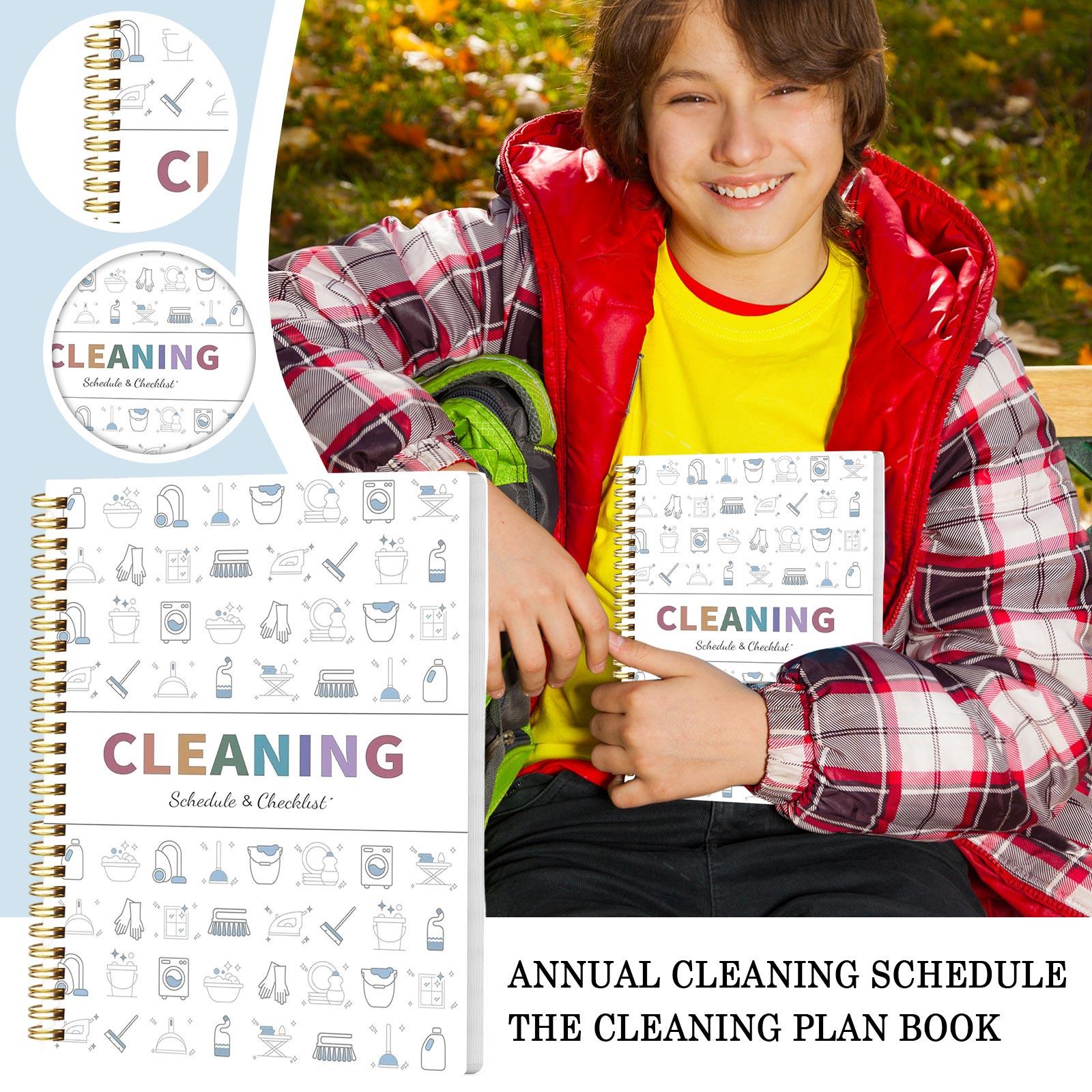 

Щорічний Графік Прибирання та Книга Плану Прибирання One Size