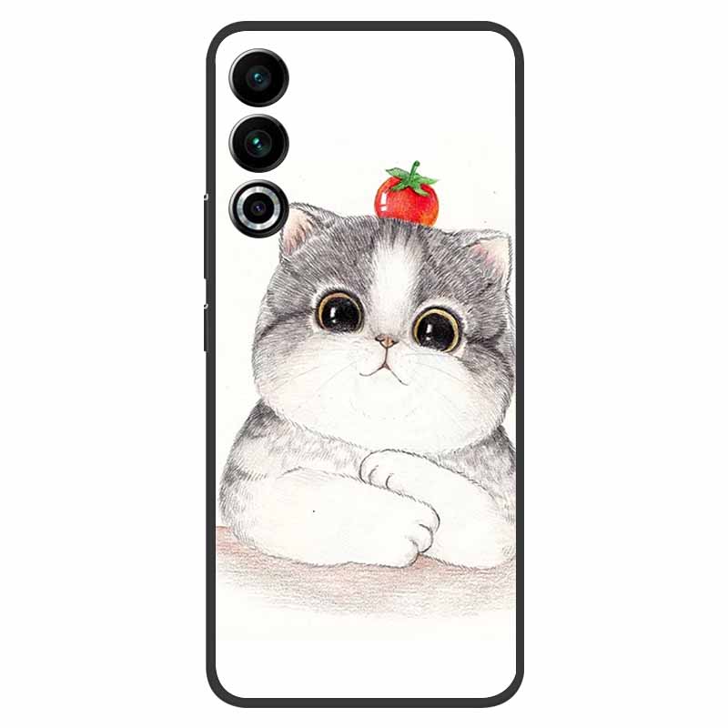 For Meizu 20 Case 6.55" Capa Silicone Painted Soft Black Cover for Meizu 20 2023 Covers Para Meizu20 Coque TPU Protective Shells