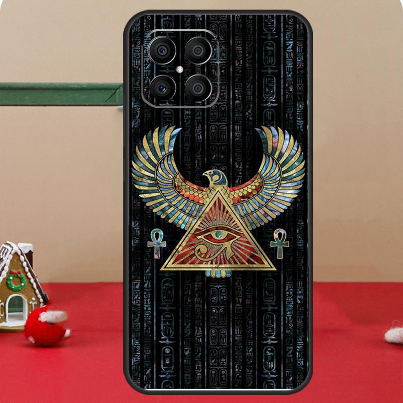 Egyptian Eye Of Horus Case For Honor Magic 7 Lite 6 8 Pro Honor 400 200 70 90 X8c X8b X9a X9b X9c X9d Win RT Cover