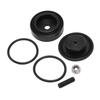 Aluminum Alloy Rear Wiper Delete Kit Black Color Universal Fit Wiper Arm Plug Cover 30-40mm Silver Aluminum