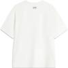 Li-Ning Badfive Printed Letter Round Neck Comfortable Breathable Loose Short Sleeve T-Shirt Men Tops Off-White AHSUD35-3