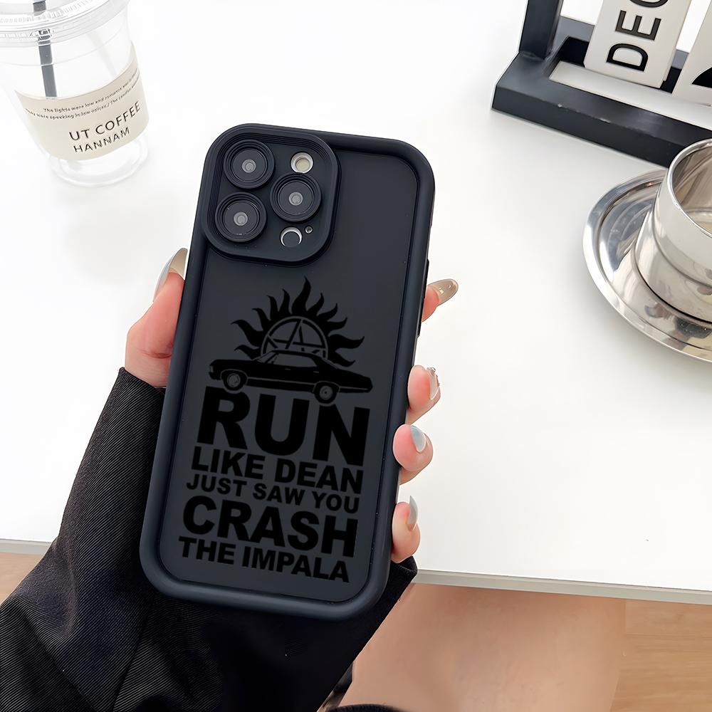 

Supernatural Tv Show Phone Case Soft Silicone For IPhone 17 16 15 14 13 12 Mini 11 Pro Max Plus Camera Lens Protection Cover iPhone 11 Pro