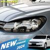 Samolepka na světlomety do auta, obočí a víčka, lem pro Volkswagen VW Golf 6 MK6 VI GTI GTR GTD 2008 - 2013, příslušenství