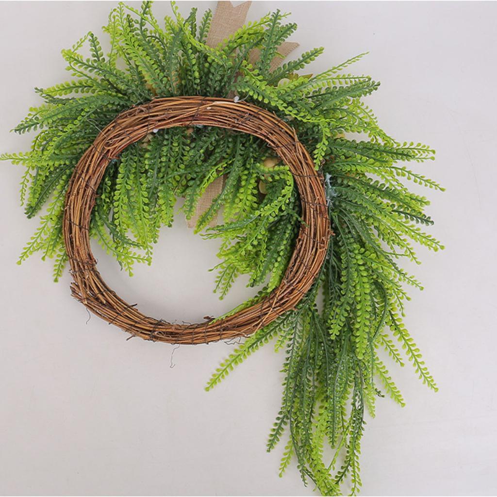 Hydrangea Wreath, Hanging Decoration Home Bow Wall Hanging Wreath Door Hanging
