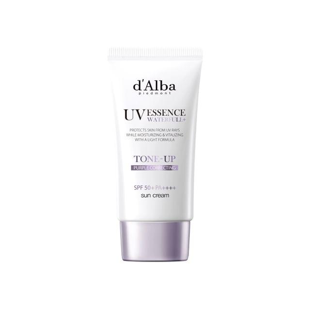 

d Alba Waterfull #Purple Correcting Tone-Up Sun Cream SPF 50+ PA++++ 50ml фиолетовый