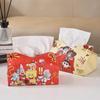 Hello Kitty Tissue Box Cartoon Storage Box Desktop Organizer Kitty Cat Paper Storage Box for Home Bathroom Toilet Paper Holder