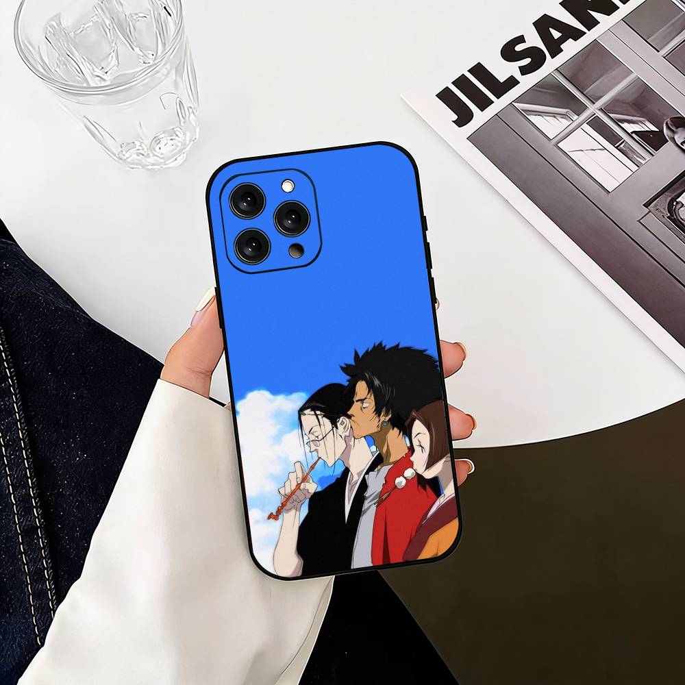 S-Samurai Champloo Anime Phone Case Silicone Soft For IPhone 17 16 15 14 13 12 11 X XR Plus Pro Max Plus