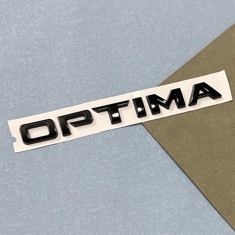 For Optima K5 GT Line Logo Emblem Car Rear Trunk Sticker Body Sign Badge Letter Decoration Styling Accessories