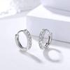 Elegant Single Row Diamond Stud Earrings for Women: Versatile Ins Style Ear Cuffs, High-End Korean Design