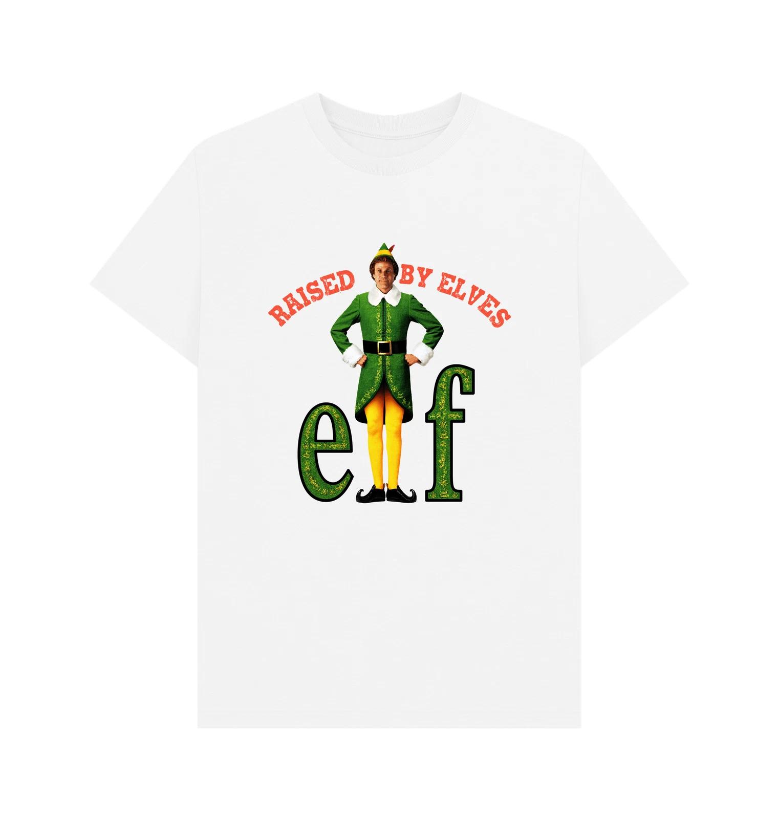 PREMIUM OFFICIAL Elf Elf Official Movie Graphic White T-Shirt XL