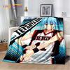 Animacinis Kuroko krepšinio anime pledas, minkštas apklotas namams, miegamajam, lovai, sofai, iškylai, kelionėms, biurui, vaikams