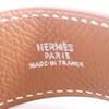 [Pre-owned] HERMES/Hermes Leather Brown Bracelet/j54-1