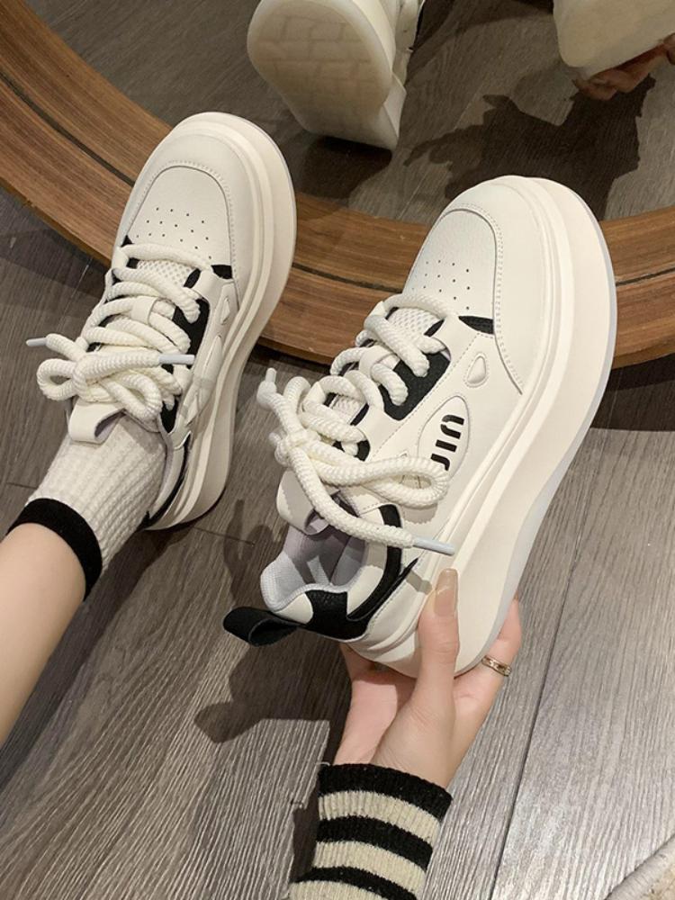 Fashion Fashion Summer Women Casual Shoes Breathable Sneakers for Woman Platform Sport Shoes Female Lace Up Tennis Shoes Zapatillas