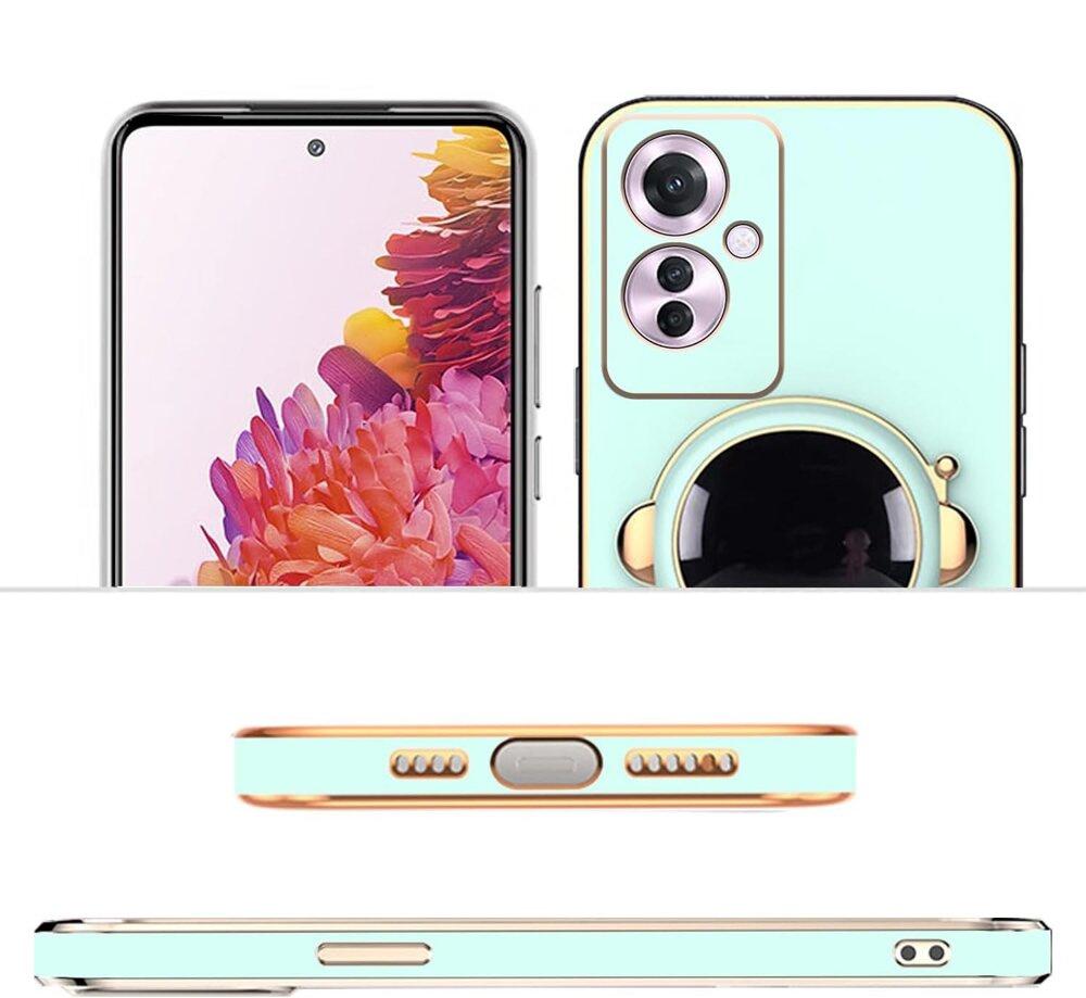 Case for Oppo Reno 11F 5G, Astronaut, Green