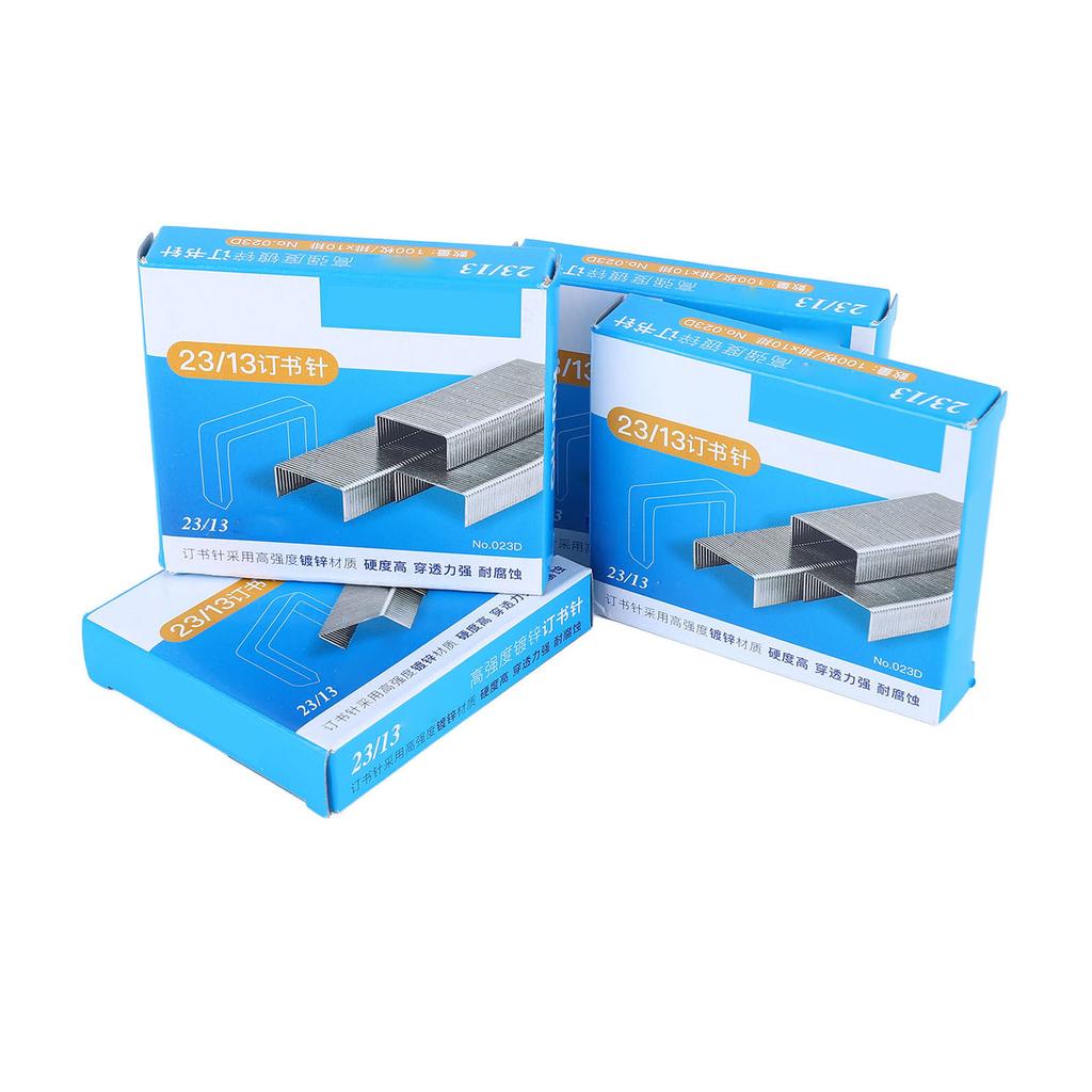 4000db 23/13-as tűzőkapocs vastag, könnyen rögzíthető rozsdamentes acél tűzőkapocs 100 lapos kapacitáshoz Ho-hoz