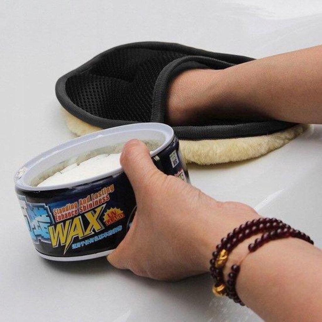 CAR CLEANING GLOVE WASHING POLISHING CAR WOOL