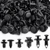 190Pcs Universal Car Buckle Set 6 Sizes Fastener Rivet Clamping Fastener Buckle Car Accessory Abs Material Fixed Screw