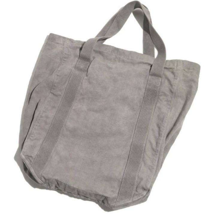 OUR LEGACY Tote Bag Cotton ATTIC CARBON WASH CANVAS Simple from Japan