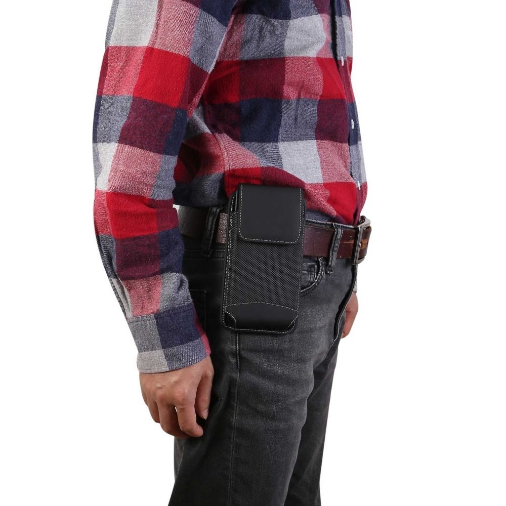 Belt Clip Nylon Colth Phone Pouch Phone Case Cellphone Waist Bag Men's Phone Bag Phone Clip
