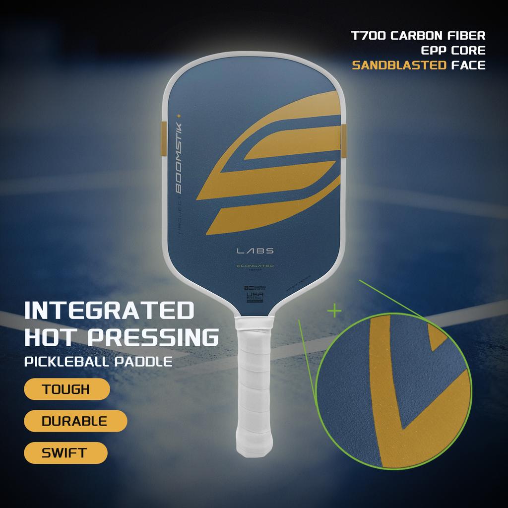 JadeSword Boomstick Core Pickleball Paddle for LABS Project Style Similarity Equipment T700 Carbon Fiber Jack Sock Signature